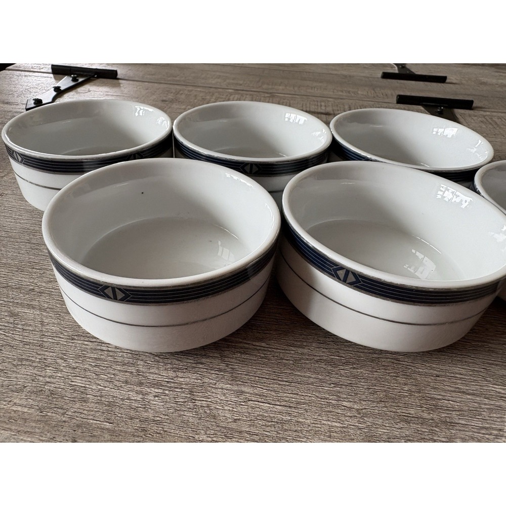 Delta Airlines Abco NutBowls/ Ramekins 1st Class International Flight Set of 6